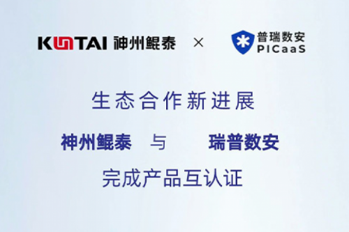 BB贝博艾弗森生态圈丨神州与瑞普数安完成产品互认证